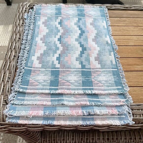 Park B. Smith Hand Woven Placemats 4 - Picture 1 of 6